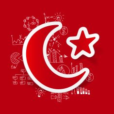 Drawing business formulas moon N17
