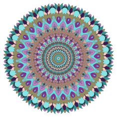 bright hand-drawing ornamental floral lace abstract background