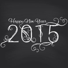 Merry Christmas on blackboard background N3