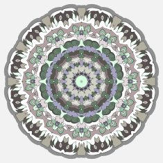 hand-drawing ornamental abstract background