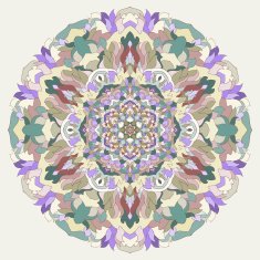 hand-drawing ornamental abstract lace background N2
