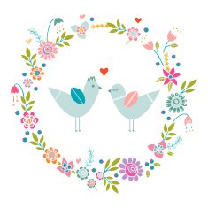 Birds in love N2