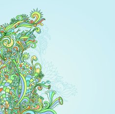 Abstract doodle design N5