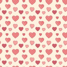 Seamless pattern with hearts N21