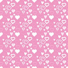 Seamless pattern with hearts N22