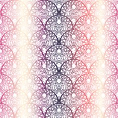 Seamless Ornate Pattern (Vector) Hand Drawn Texture N8