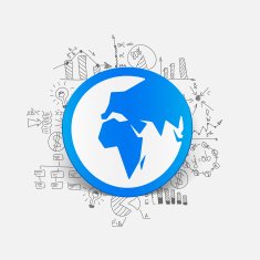 Drawing business formulas globe N19