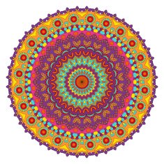 vector vintage ornament N2