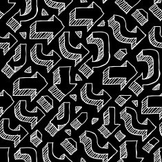 Arrows seamless pattern N3