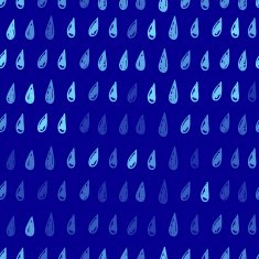 Vector hand drawn raindrops pattern N2