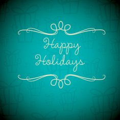 Merry Christmas card in vector format N6