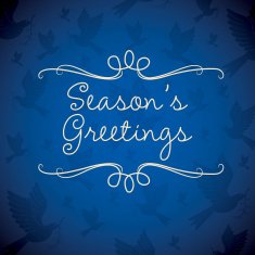 Merry Christmas card in vector format N7