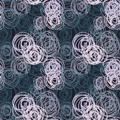 Abstract vector round pattern