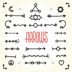 Hand Drawn Arrows N10