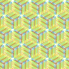 abstract color hexagon pattern background