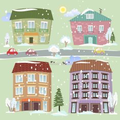 Collection of cute houses
