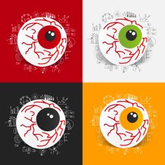 Drawing business formulas eye N5