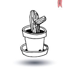 vase of flowers Vector illustration N3
