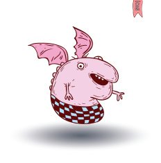 cartoon monster vector illustration N3