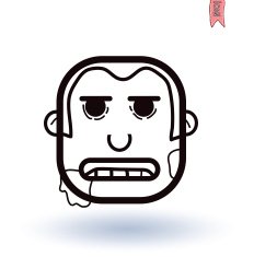 zombie cartoon character vector illustration N15