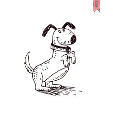 dog icon - illustration N29