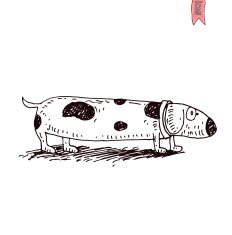 dog icon - illustration N30