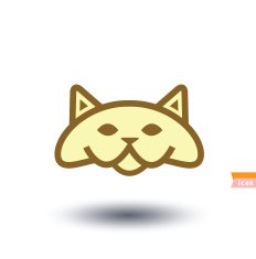 cat icon vector illustration N22