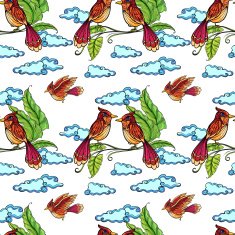Seamless birds N3