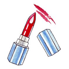 Beautiful Watercolor Lipstick