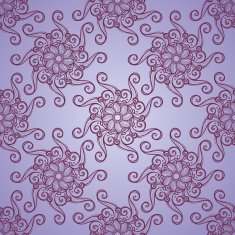 Seamless Ornate Pattern (Vector) Hand Drawn Texture N9