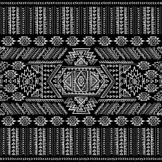 Tribal vintage ethnic seamless N17