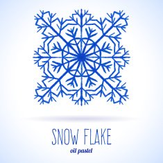 Doodle snow flake N6