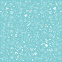 Christmas Doodles Background N2