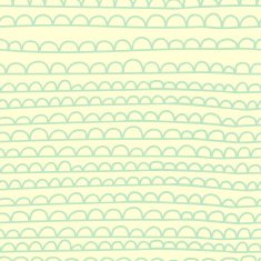 Pattern with stripes and half-circles