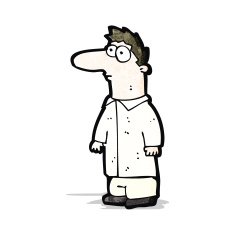cartoon man with big nose