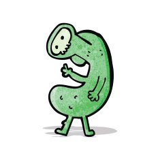 cartoon weird alien monster N4