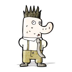 cartoon ugly man N2