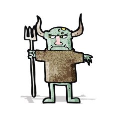 Cartoon Devil N21