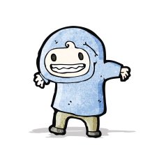 cartoon boy in hooded top N3