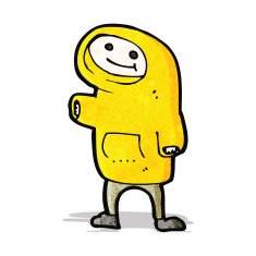 cartoon boy in hooded top N5