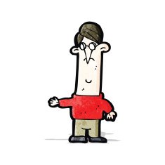 cartoon ugly man N3