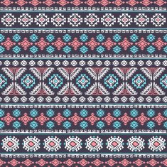 Tribal vintage ethnic seamless N18