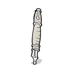 cartoon fountain pen N4