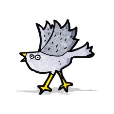 Cartoon Bird N20