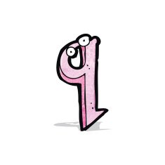 cartoon letter q with eyes N2
