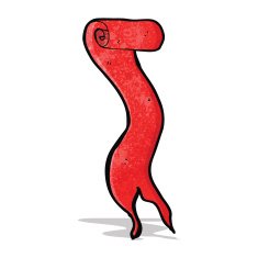 cartoon decorative scroll