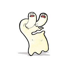 Spooky Cartoon Ghost N7