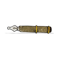 cartoon fountain pen N6