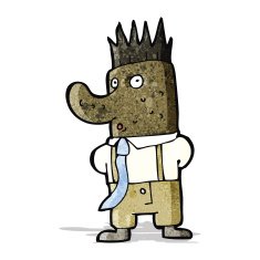 cartoon man with big nose N3