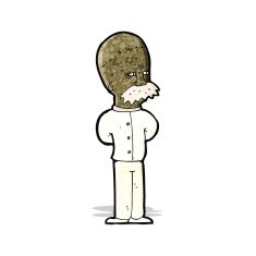 cartoon genius scientist